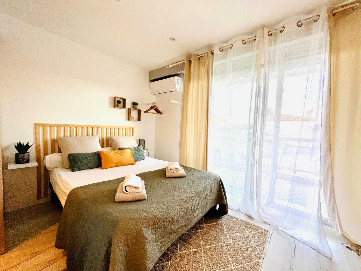 Les Palmiers - Appartement Avec Piscine Proche Plages - Wifi Et Clim أنتيب المظهر الخارجي الصورة